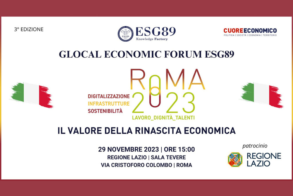 Global Economic Forum ESG89